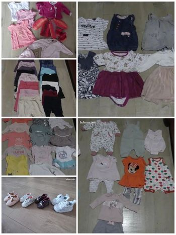 Lot vêtements fille 3mois
