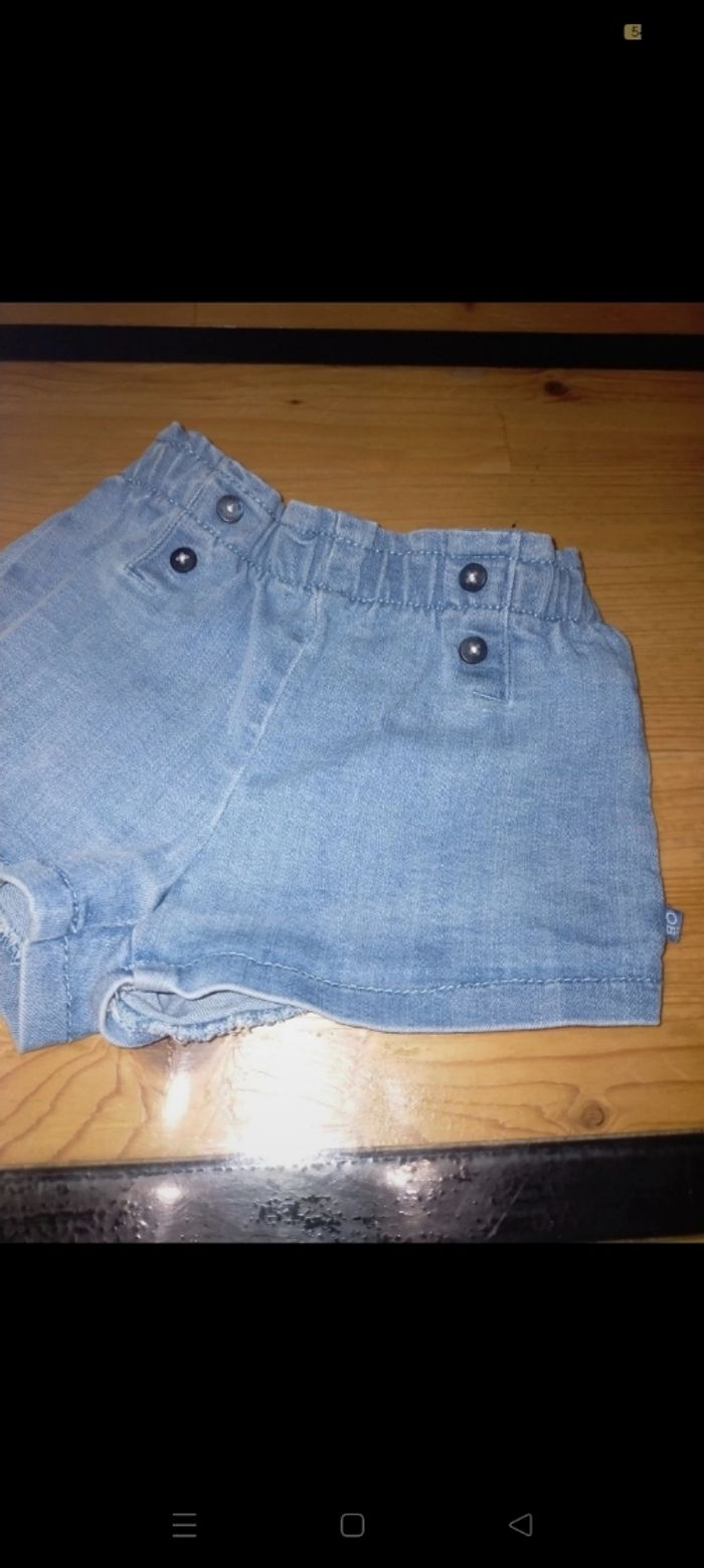 Short fille 12 mois - photo numéro 2