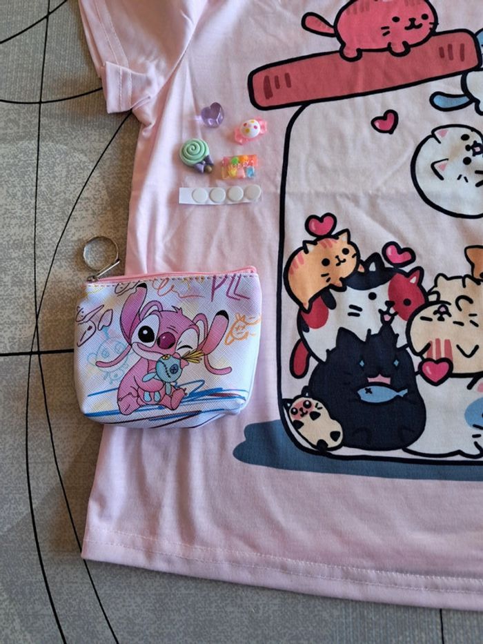 Tee-shirt NEUF pour fille taille 11 ans - photo numéro 4