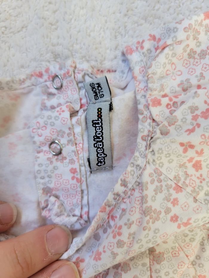 Lot de 6 tee-shirts d'été 6 mois - photo numéro 5