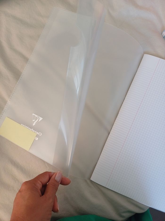 Cahier 24 x 22 claire fontaine Koverbook - photo numéro 3