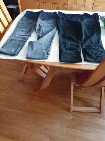 Lot 2 pantalons grossesse T46 neufs H&M