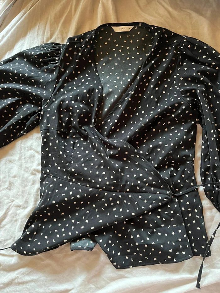 Blouse cache cœur T S - photo numéro 4