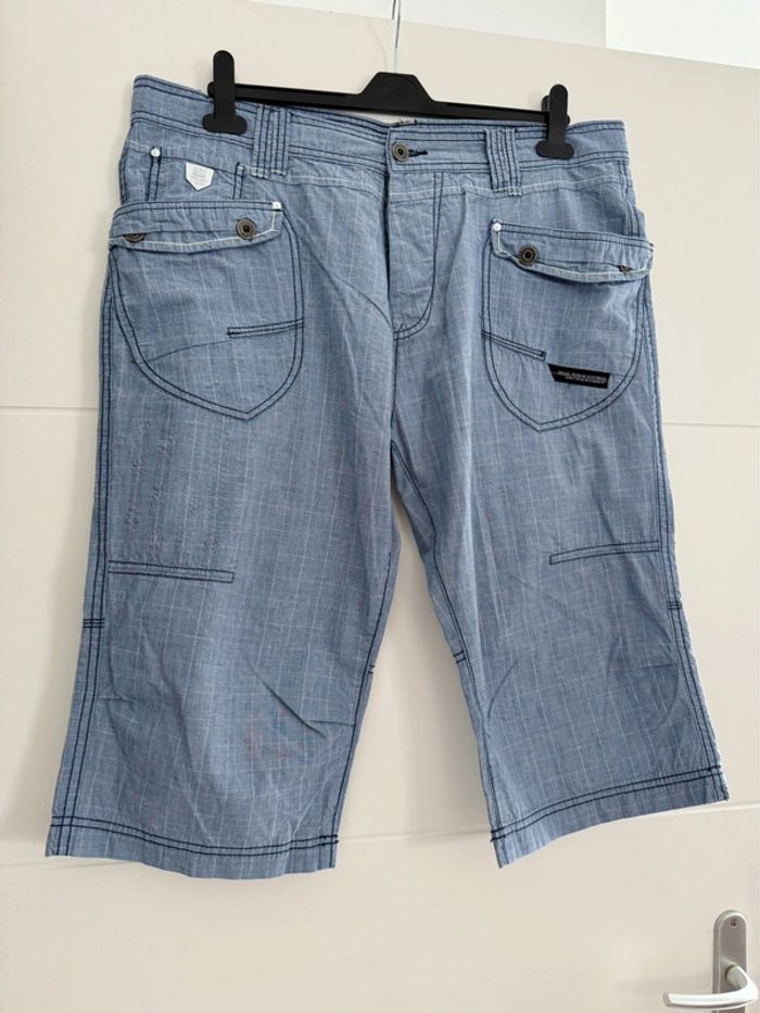 Bermuda short denim poches Kort Pantaloncini Pantalones destroy corto hombre uomo Szorty XXL - photo numéro 4