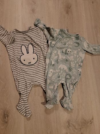 Lot de 2 pyjamas coton 3 mois C&A
