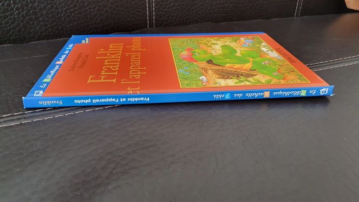 Livre " Franklin et l'appareil photo " , collection la bibliothèque Hachette des Petits. - photo numéro 4