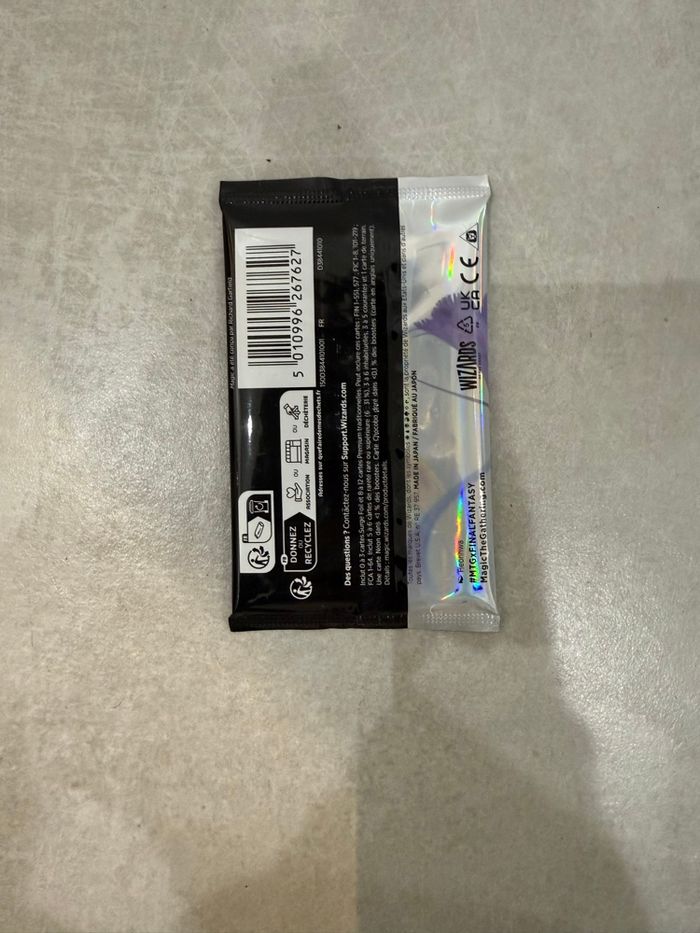 Booster collector Magic The Gathering Final fantasy Francais