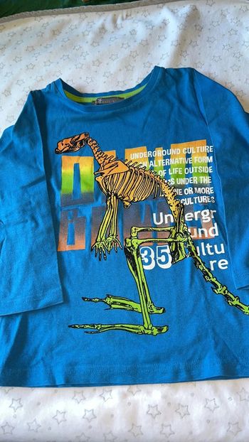 T-shirt manches longues 6 ans garçon TQF