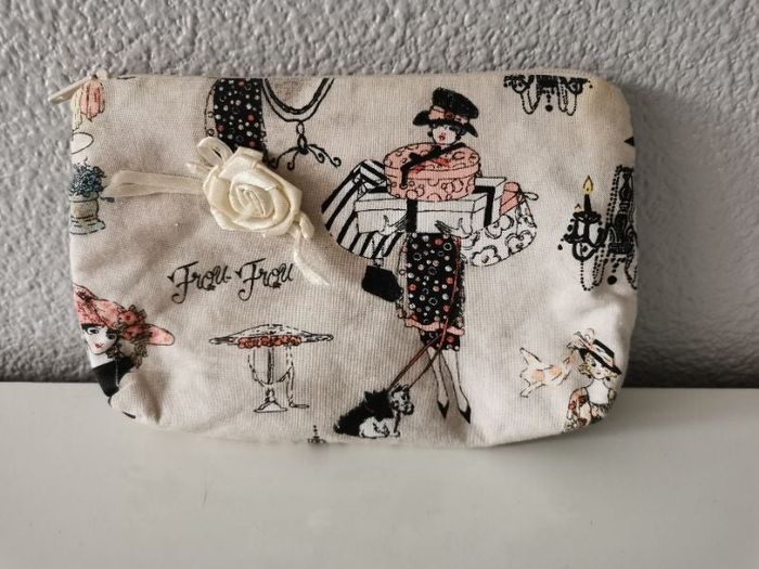 Trousse Maquillage beige/Noir