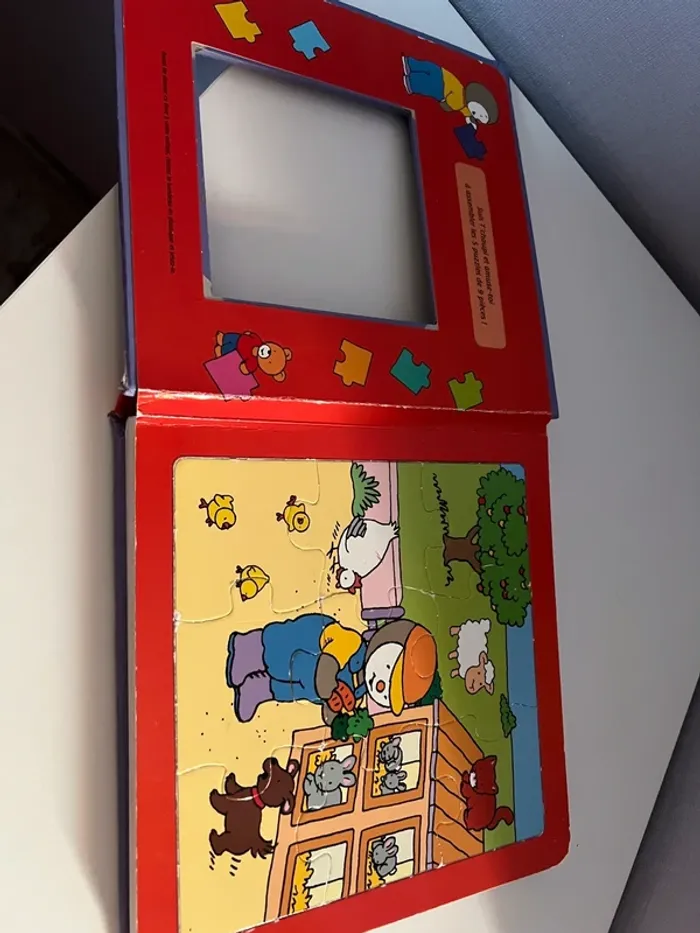 Livre puzzle tchoupi - photo numéro 4