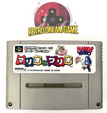 Mario & wario pour Super nes japonaise