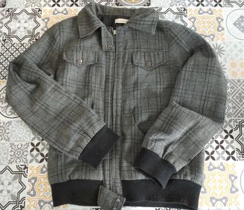 Veste à carreaux cache cache taille 4