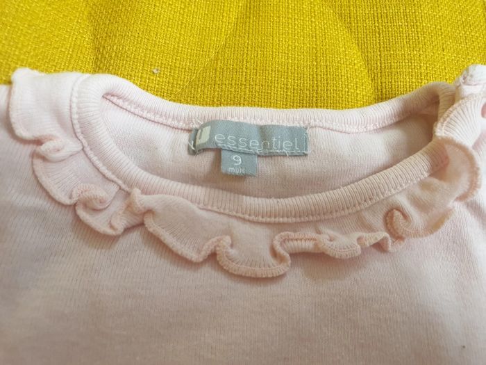 Pull bébé fille 9 mois rose clair - photo numéro 2