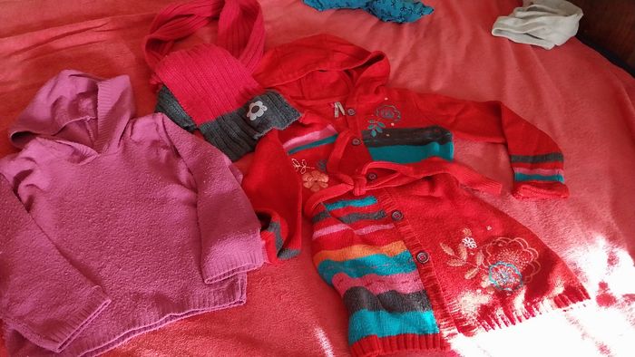 1 lot 15 vêtements 4 ans fille hiver - photo numéro 6