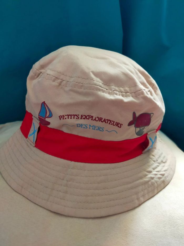 Lot Casquette + Bob enfant – Taille 53 – Petits explorateurs des mers - photo numéro 9