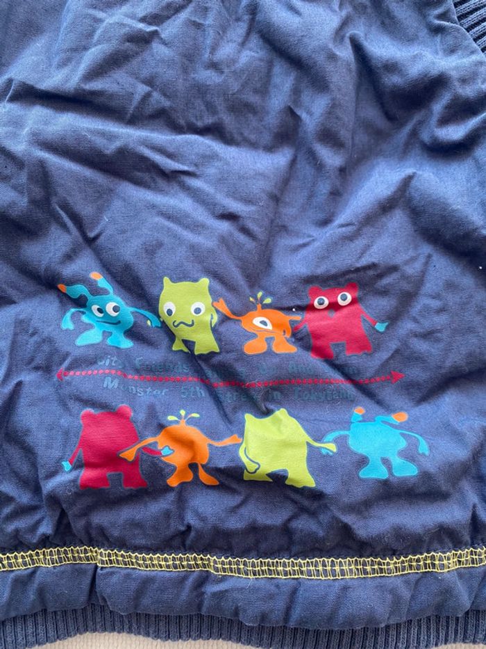 Manteau / doudoune / veste chaude sans manches avec capuche amovible - 12 mois - In extenso - TBE - photo numéro 7