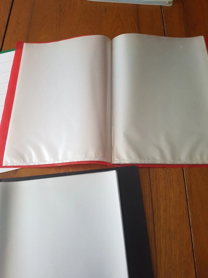 Lot classeur semi souple + porte vue + intercallaire - photo numéro 3