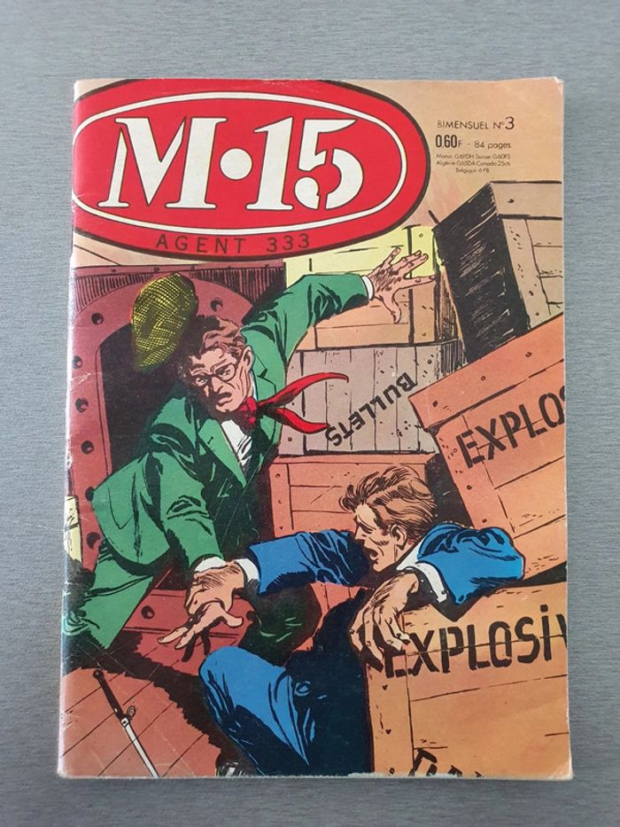 BD M.15 agent 333 N 3 de 1966