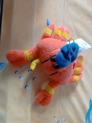 Peluche crabe i love you