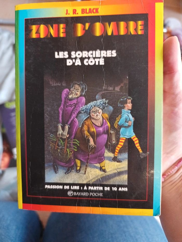 Roman Les sorcières d'à côté à partir de 10 ans