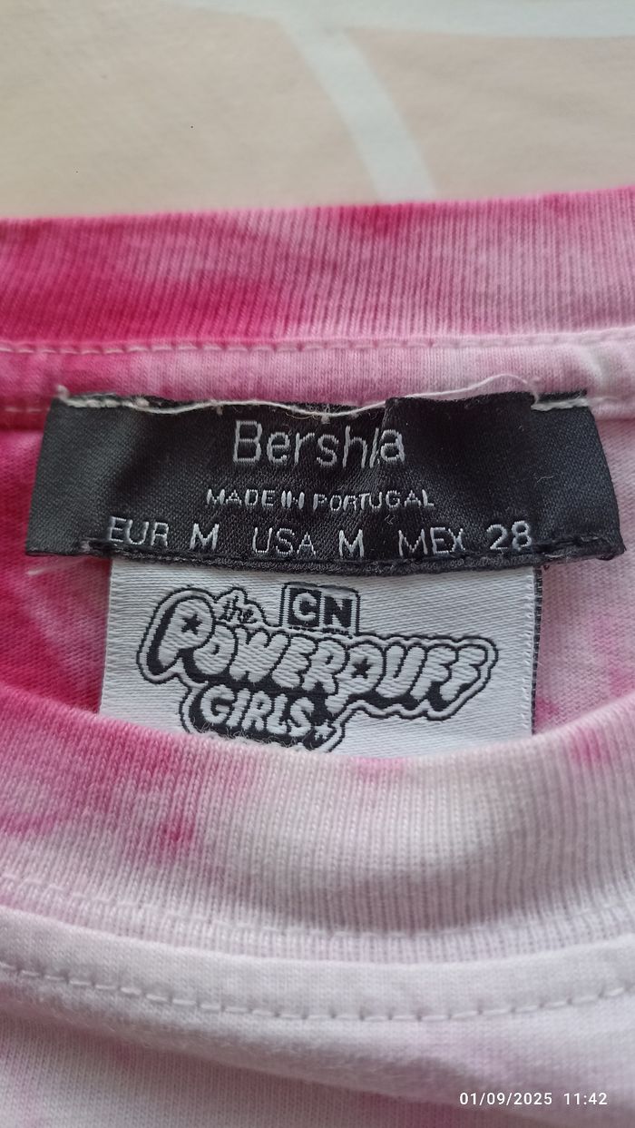 T-shirt court fille M Bershka - photo numéro 2