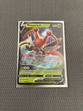 Carte Pokémon Mélokrik V 006/163 Style De Combat FR