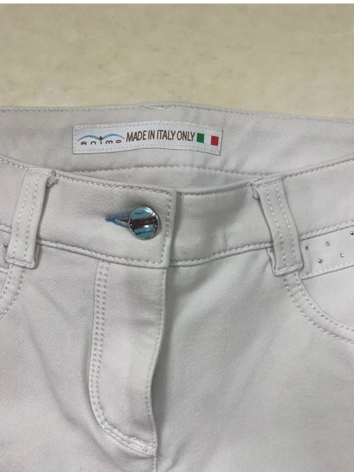 Pantalon concours Animo Italia I38 D-32 Blanc Très Bon État - photo numéro 5