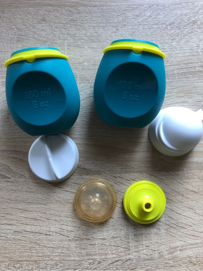 Lot 2 gourdes réutilisables beaba - photo numéro 2