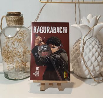 Manga kagurabachi tome 1 édition limitée métallisé