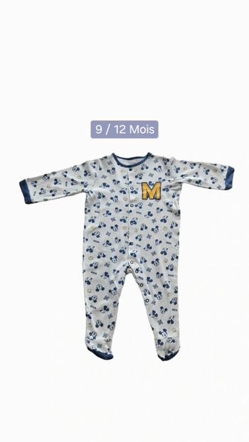 Pyjama léger 9/12 mois