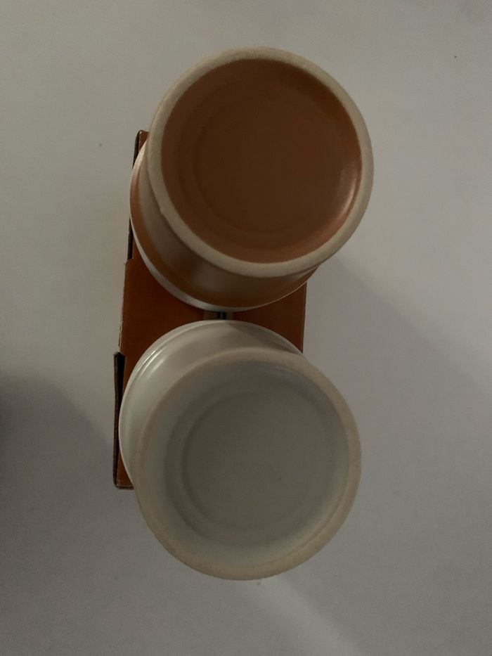 Mug  à café thé  marron gris blanc neuf - photo numéro 4