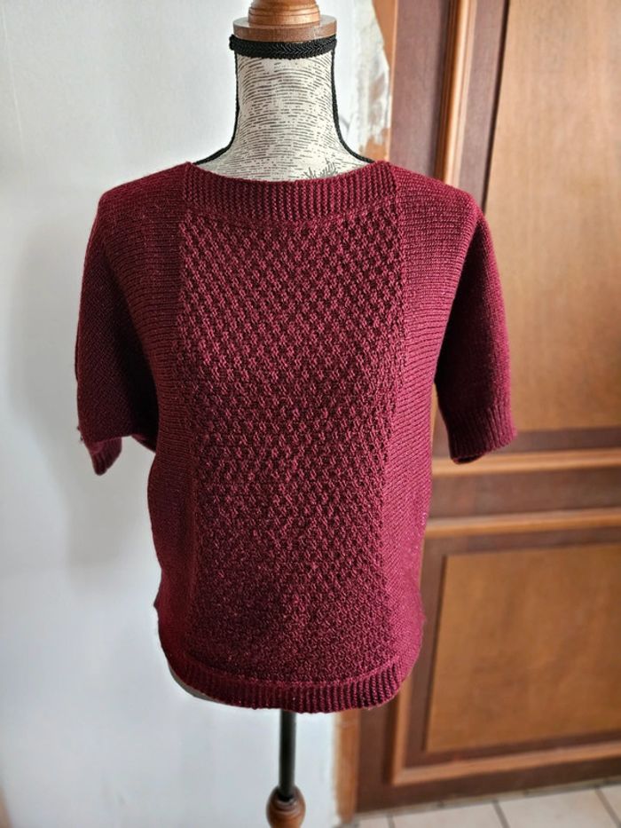 Pull manches courtes