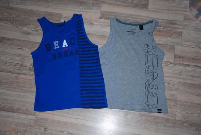 lot 2 débardeurs été garçon ikks o'neill 10 ans