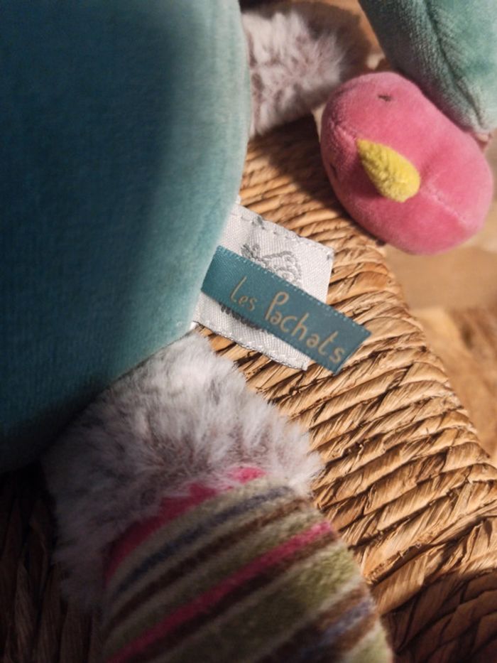 Peluche chat les Pachats moulin roty tbe - photo numéro 4