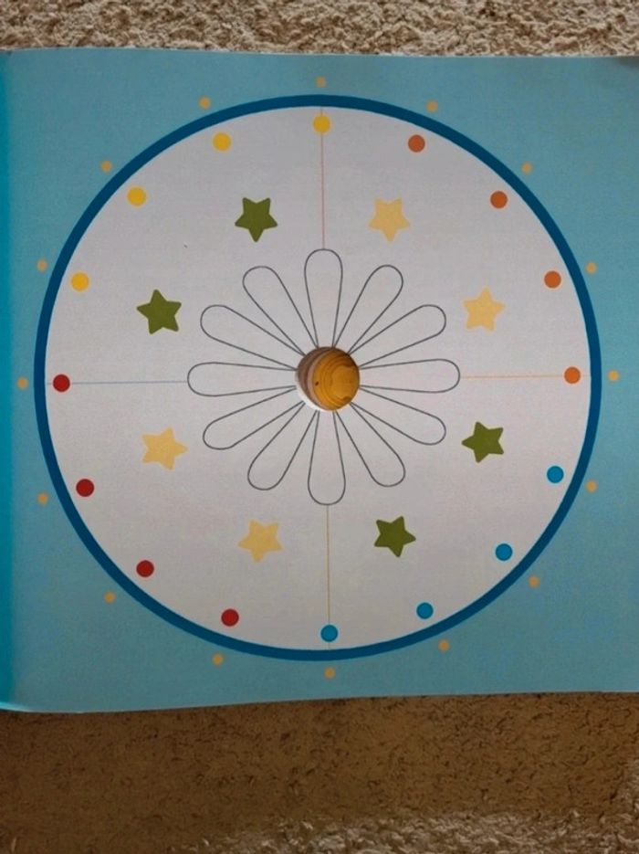 Livre neuf créations et coloriage Mon atelier Mandalas Fleurus - photo numéro 3