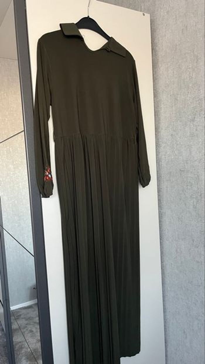 Robe longue femme kaki taille 42 - photo numéro 4