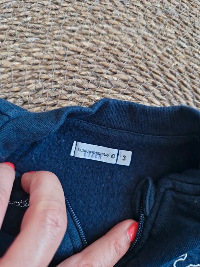 Jolie veste lulu castagnette taille 3 ans - photo numéro 3