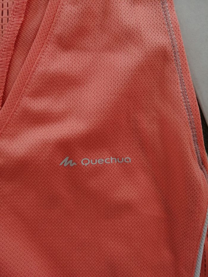 Débardeur de sport quechua femme taille L orange - photo numéro 3