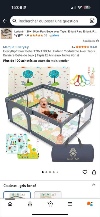 Parc modulable