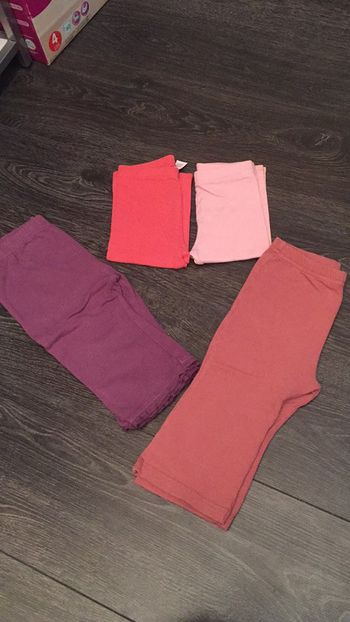 Lot de 4 leggings 12 mois