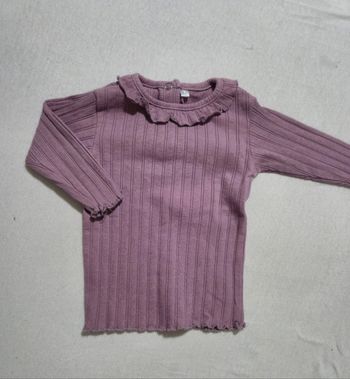 💜 Pull fin bébé Zeeman – 68 cm (6 mois env.)