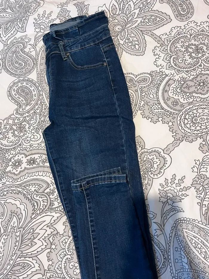 Jeans taille empire - photo numéro 2