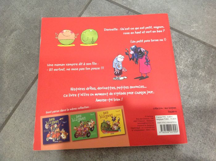 Livre "365 blagues inédites pour les enfants" Tome 4 - photo numéro 2