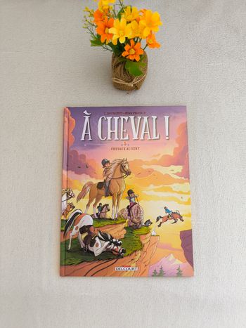 Livre À cheval 5 Delcourt