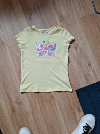 Tee shirt sequins réversibles