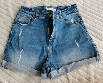 Short en jeans
