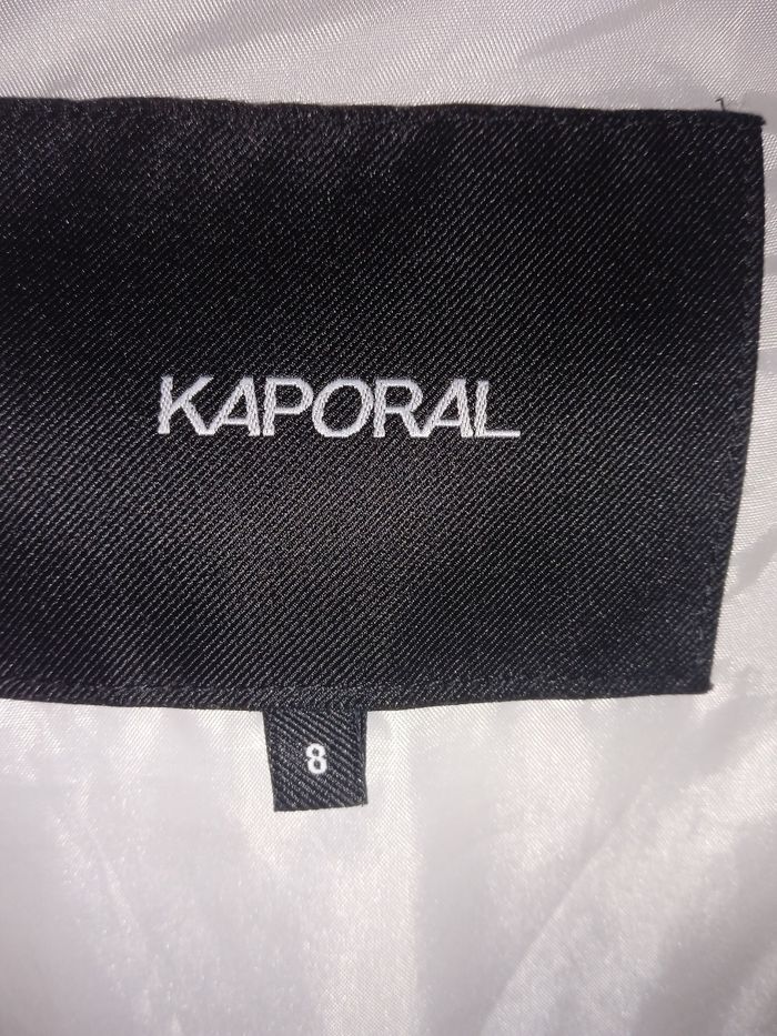 Doudoune Kaporal à capuche amovible taille 8 ans - photo numéro 2