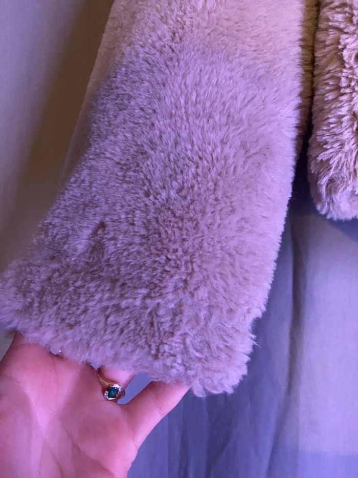 Veste fourrure à capuche - photo numéro 4