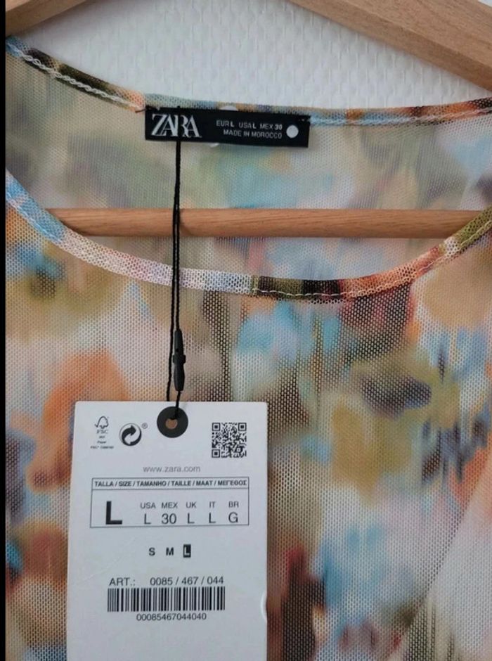 Robe longue Zara Taille L neuve - photo numéro 2