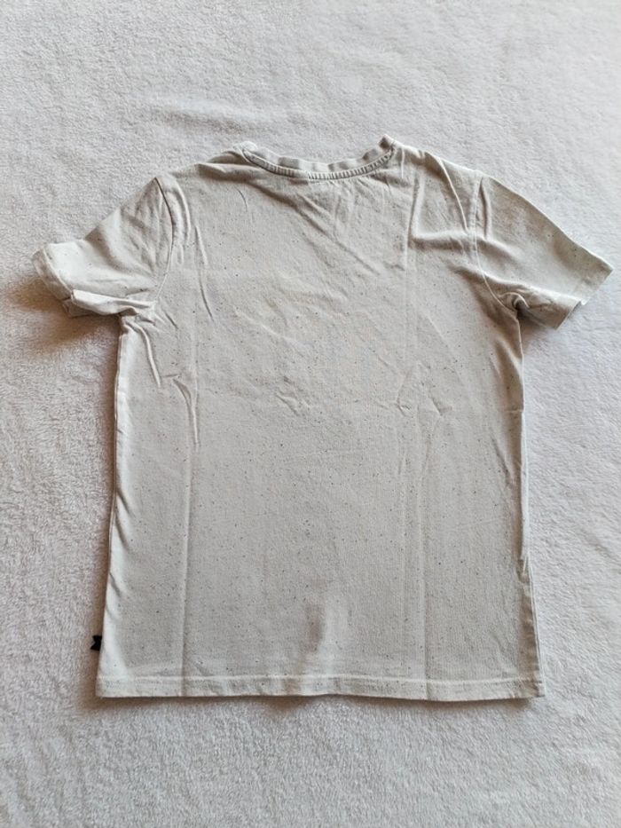 Tshirt blanc chiné Okaïdi 10 ans - photo numéro 5